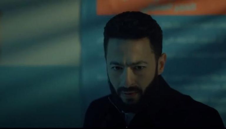مشهد من مسلسل "المداح 4"