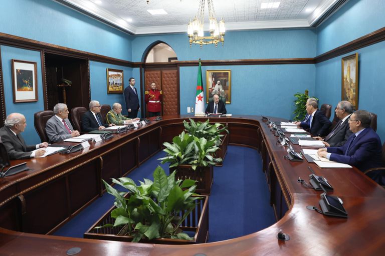 الرئيس الجزائري عبدالمجيد تبون