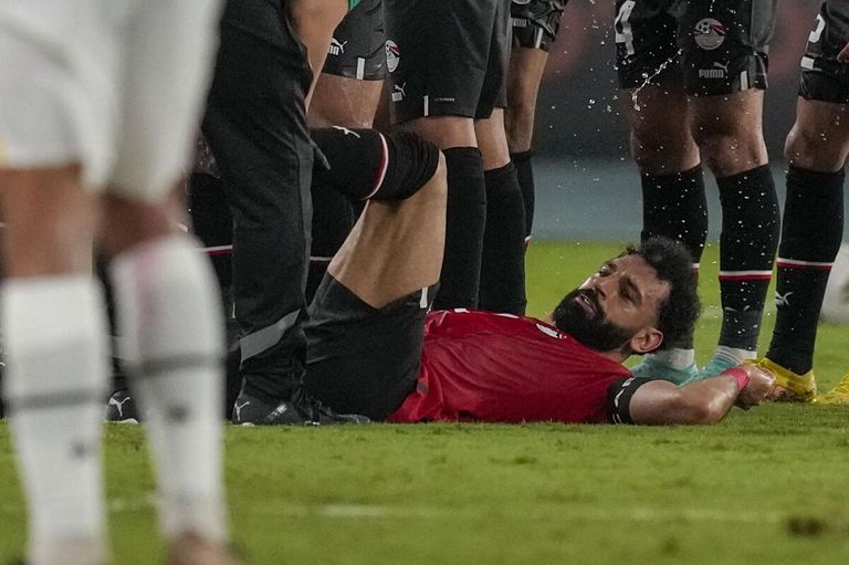 إصابة محمد صلاح مع منتخب مصر إصابة ميسي مع إنتر ميامي