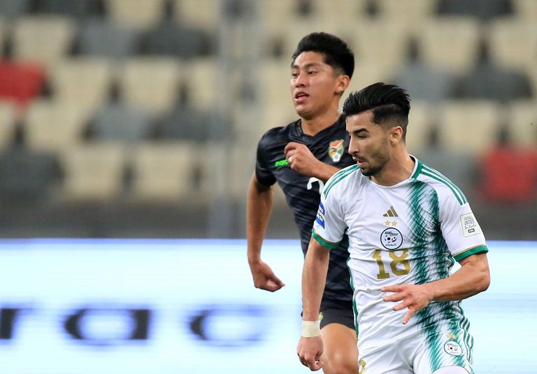 منتخب الجزائر الجزائر ضد بوليفيا