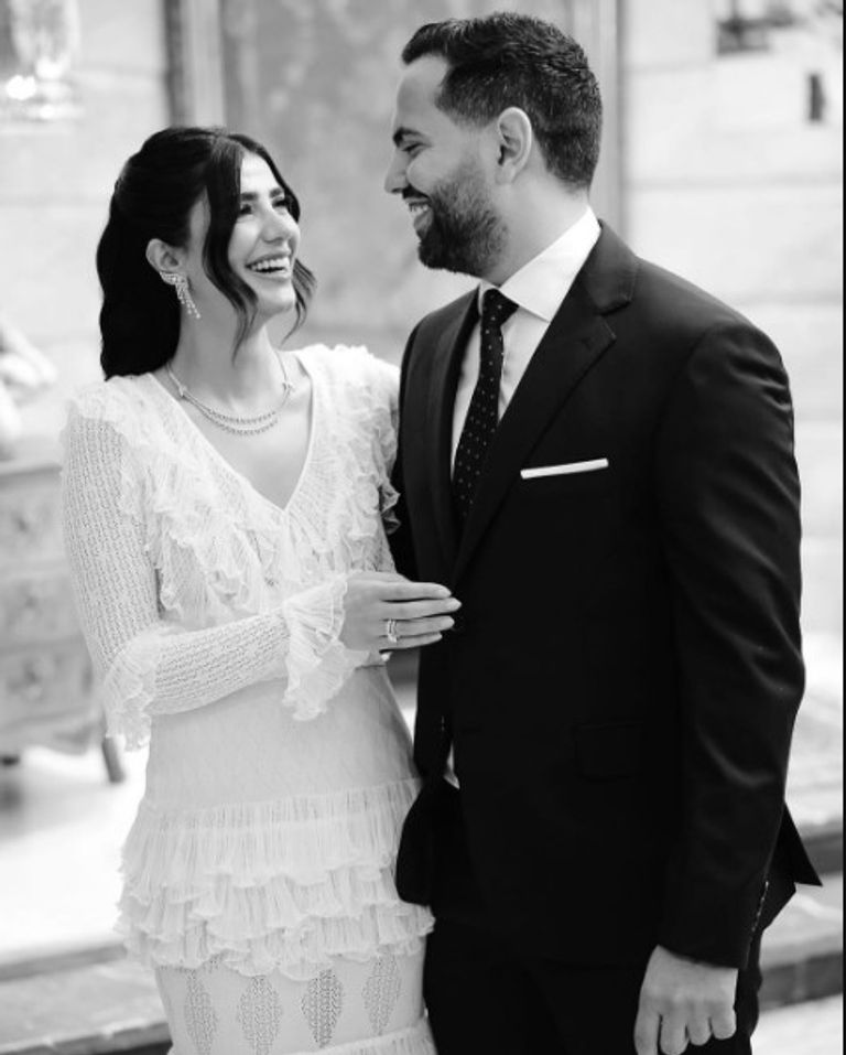 عقد قران الفنانة ريم سامي