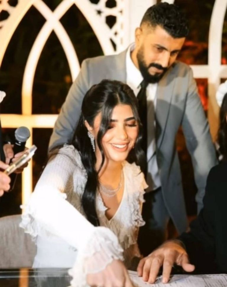 عقد قران الفنانة ريم سامي