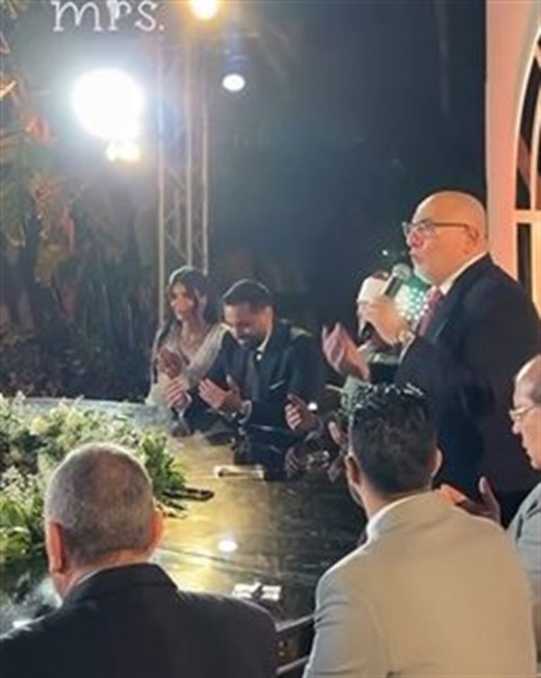 عقد قران الفنانة ريم سامي