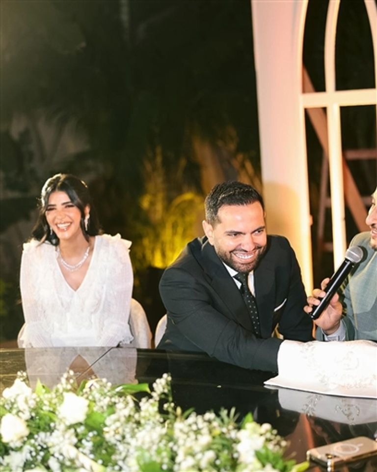 عقد قران الفنانة ريم سامي