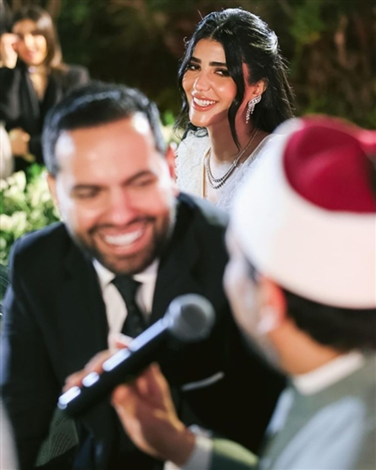 عقد قران الفنانة ريم سامي