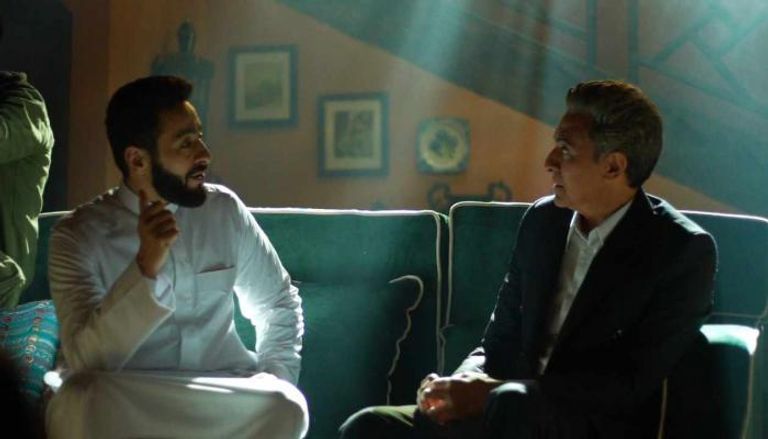 مشهد من مسلسل "المداح"