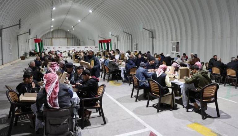 مشروع إفطار صائم للاجئين السوريين في مريجيب الفهود