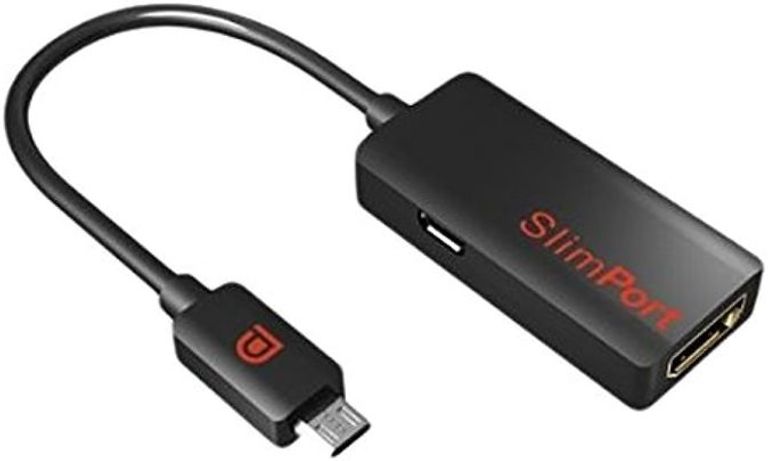 عرض الشاشة عن طريق SlimPort طريقة تشغيل الهاتف على التلفاز