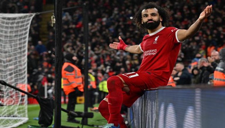 محمد صلاح نجم ليفربول الإنجليزي