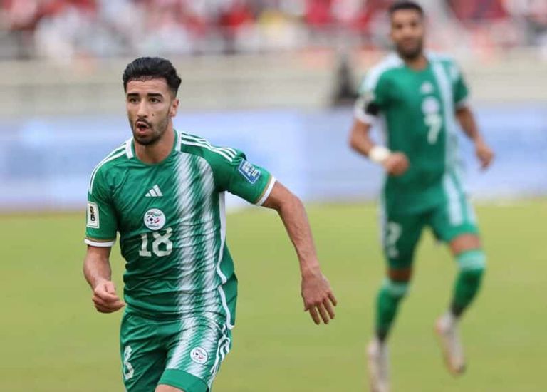 محمد الأمين عمورة منتخب الجزائر