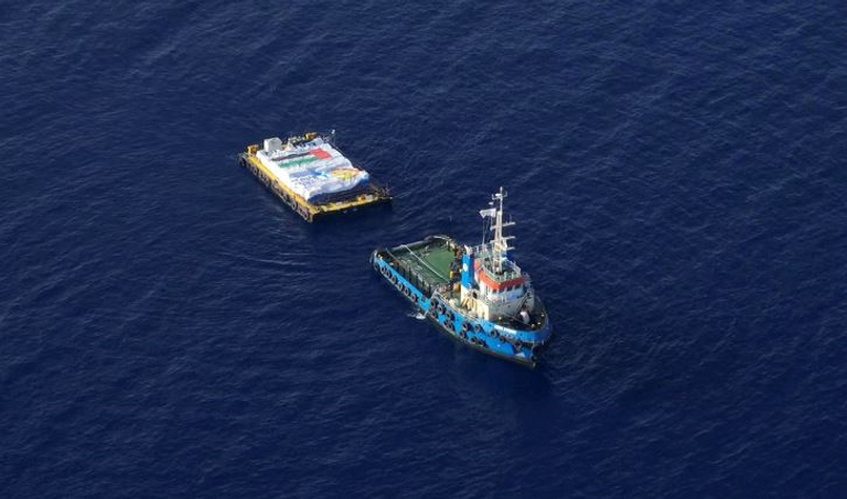 شحنة المساعدات الإماراتية المتوجهة إلى غزة