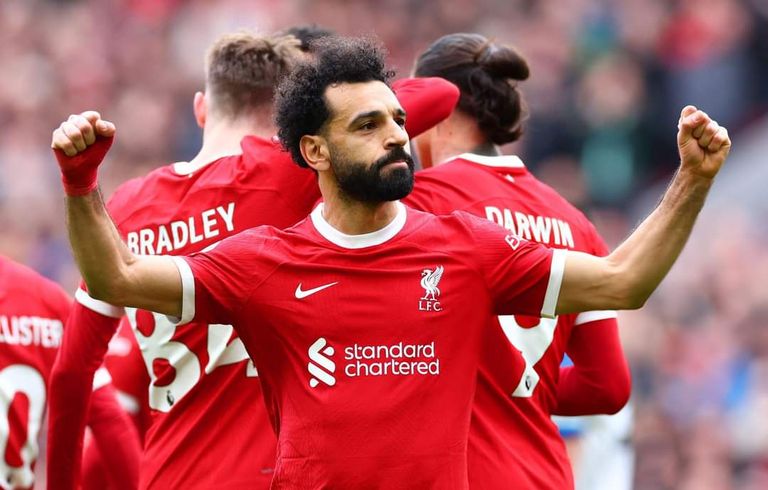 محمد صلاح نجم ليفربول ليفربول ضد برايتون