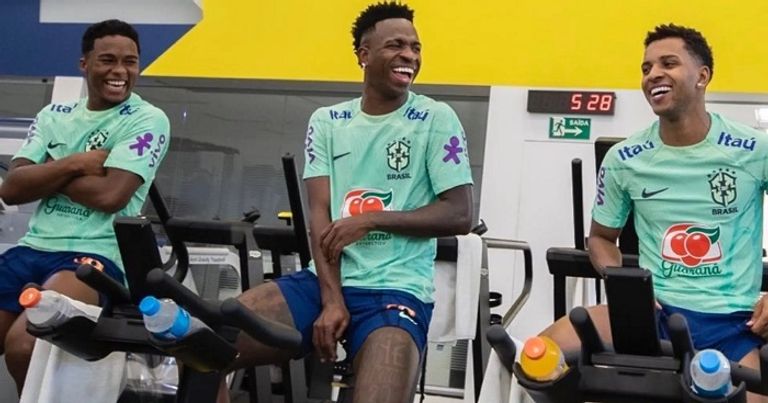 فينيسيوس ورودريغو وإيندريك كيليان مبابي ضد ريال مدريد