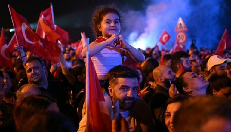 احتفالات المعارضة التركية