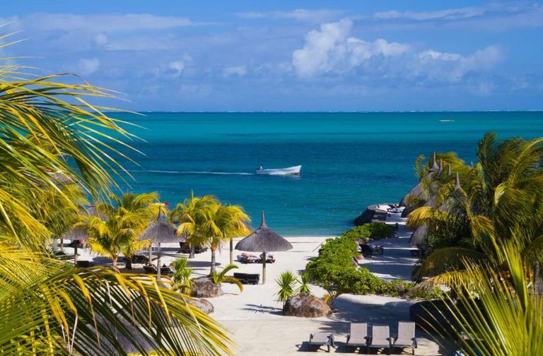 إحدى مناطق جزيرة موريشيوس