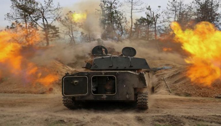 دبابة أوكرانية - رويترز