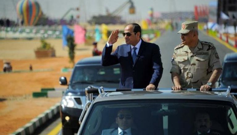 الرئيس المصري عبدالفتاح السيسي -أرشيفية 