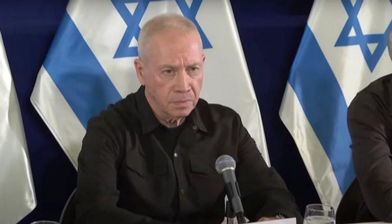 يوآف غالانت وزير الدفاع الإسرائيلي