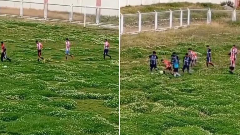 ملعب مباراة في كأس بيرو