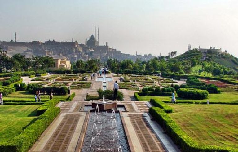 حديقة الأزهر ضمن أماكن مناسبة للعائلات لقضاء عيد الفطر في مصر 2024 أماكن للخروج في عيد الفطر داخل مصر لعام 2024