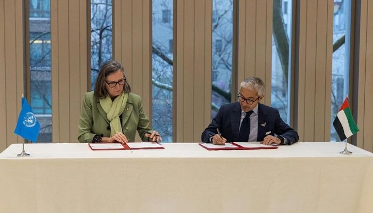 شراكة جديدة بين الإمارات والأمم المتحدة في قضايا المناخ