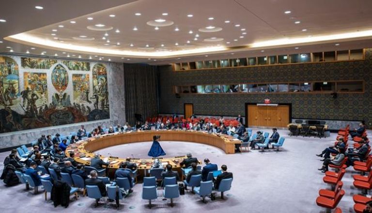 إحدى جلسات مجلس الأمن الدولي - رويترز