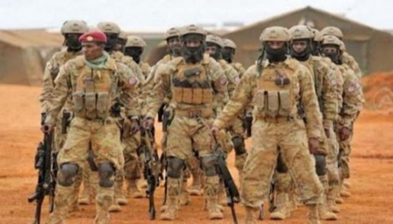 عناصر من القوات الخاصة الصومالية 