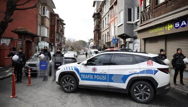 عناصر من الشرطة التركية 