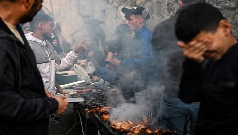 منازل مدمرة في غزة جراء القصف الإسرائيلي على القطاع