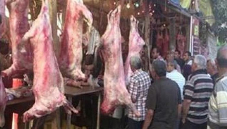 منفذ لبيع اللحوم في مصر - صورة أرشيفية