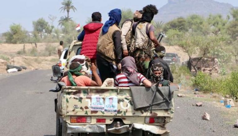 دورية إخوانية في تعز اليمنية - أرشيفية