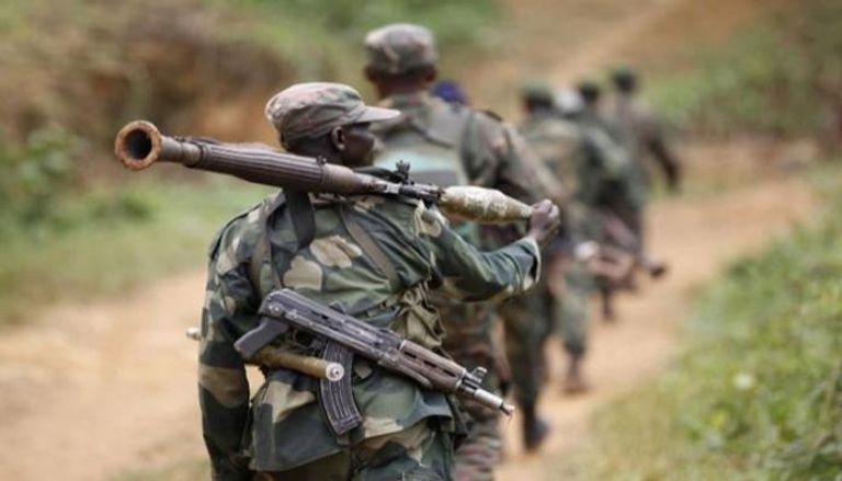 جنود بجيش الكونغو الديمقراطية