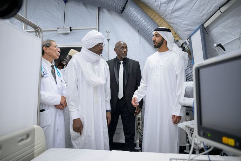 بتكلفة تجاوزت 20 مليون دولار.. افتتاح مستشفى الإمارات الميداني في تشاد لدعم اللاجئين السودانيين