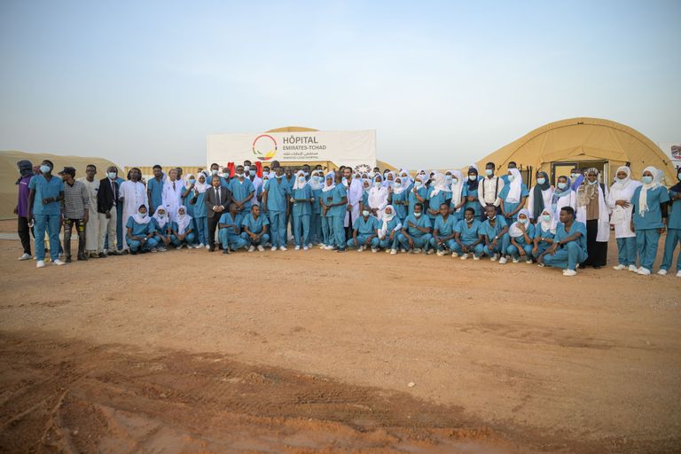 مساعدات إماراتية للاجئين السودانيين في تشاد- وام