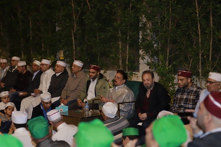 وفاء عامر وزوجها وشيخ الجازولية