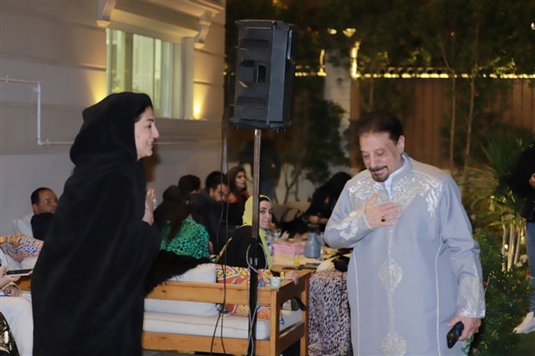 وفاء عامر وزوجها وشيخ الجازولية