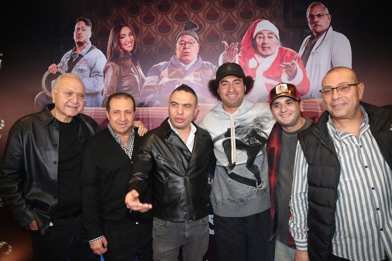 أبطال فيلم "ع الماشي"