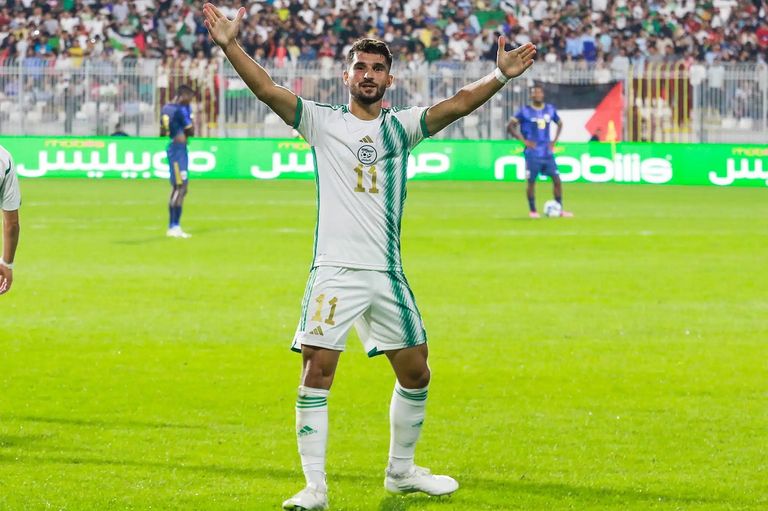 حسام عوار فلاديمير بيتكوفيتش مدرب منتخب الجزائر