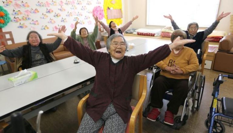 نسبة كبار السن في اليابان تصل إلى مستوى قياسي