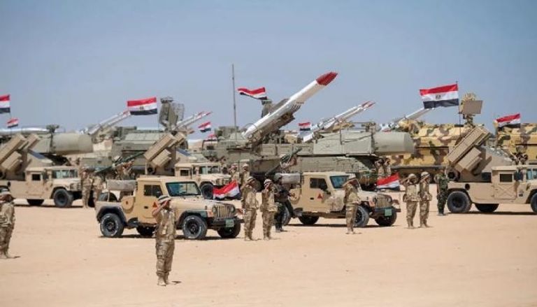 عناصر من الجيش المصري