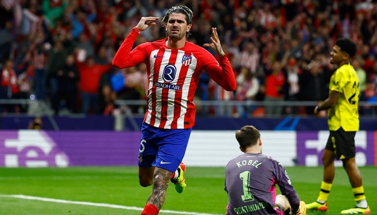 مباراة بروسيا دورتموند وأتلتيكو مدريد في دوري أبطال أوروبا