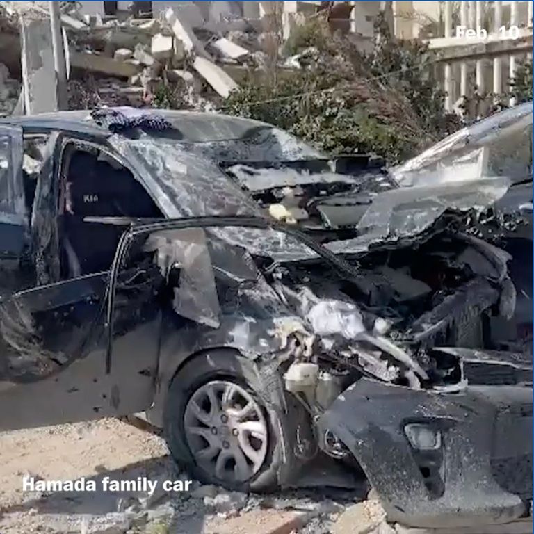 الطفلة هند والسيارة التي عثر على جثتها بداخلها