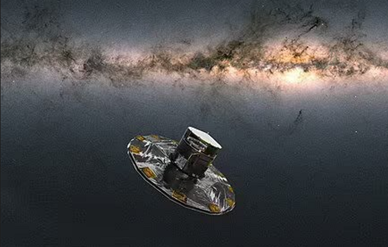 تصور فني لشكل الثقب الأسود الذي تم اكتشافه