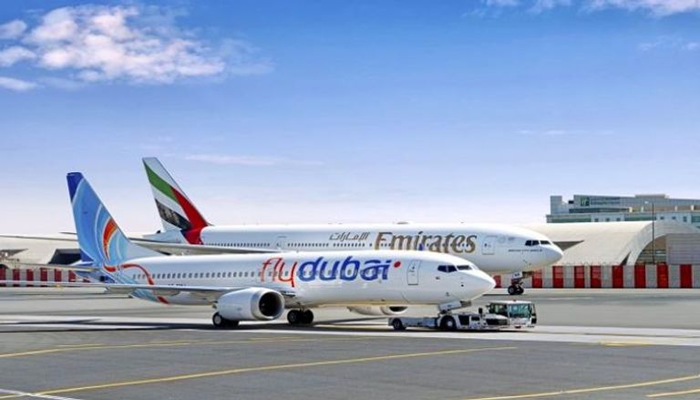 طيران الإمارات وفلاي دبي