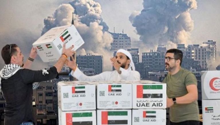 جهود إماراتية متواصلة لدعم غزة على مختلف الأصعدة