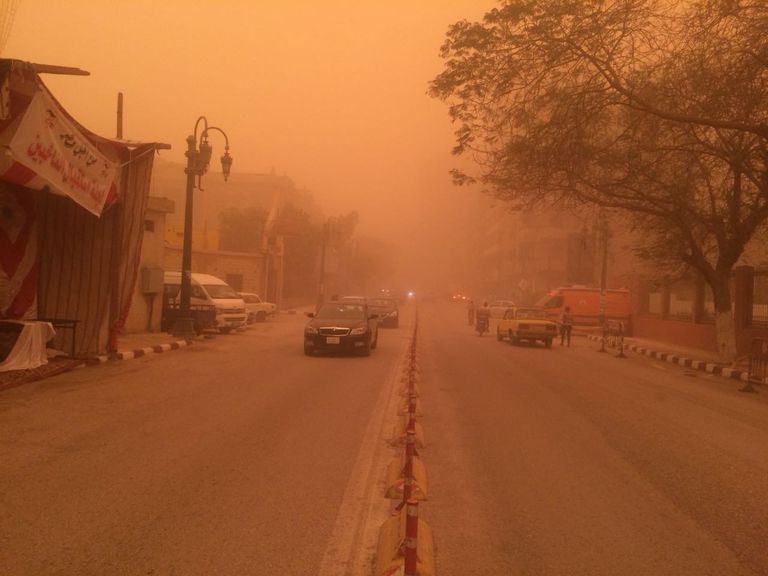 رياح الخماسين في مصر