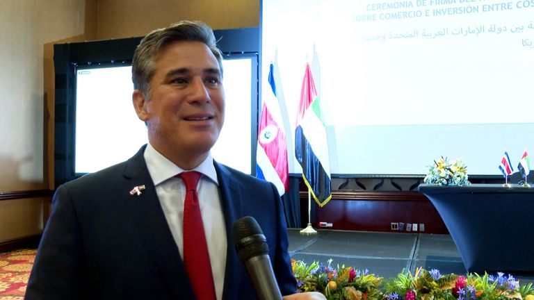 الدكتور ثاني بن أحمد الزيودي وزير الدولة الإماراتي للتجارة الخارجية