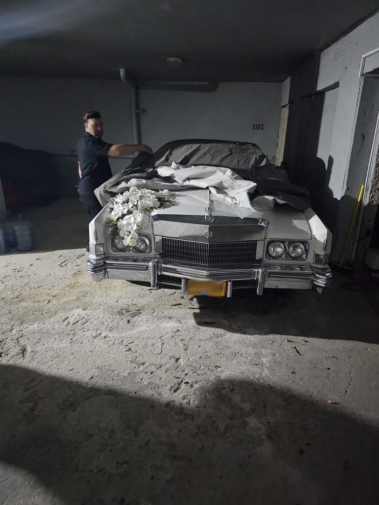 إحدى السيارات المضبوطة