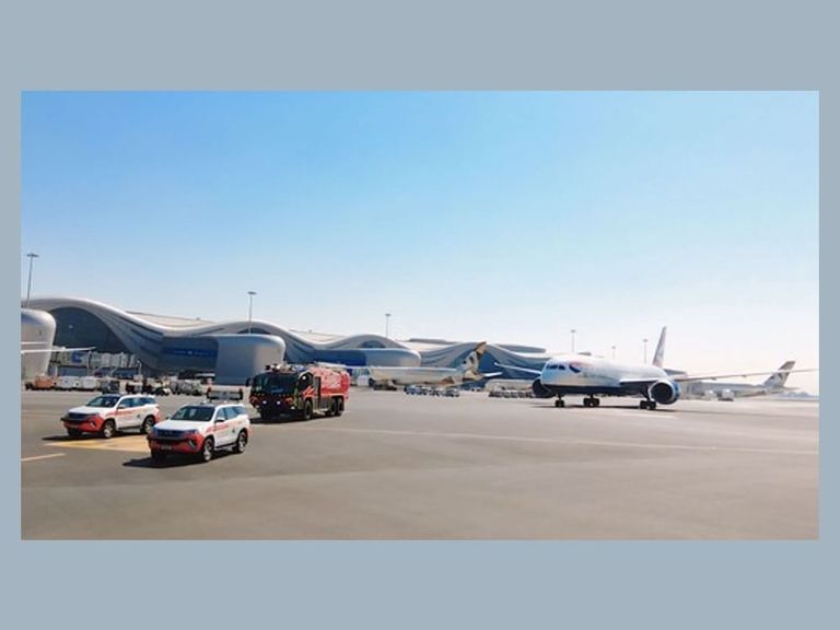 مطار زايد الدولي يرحّب بـ«الخطوط البريطانية»