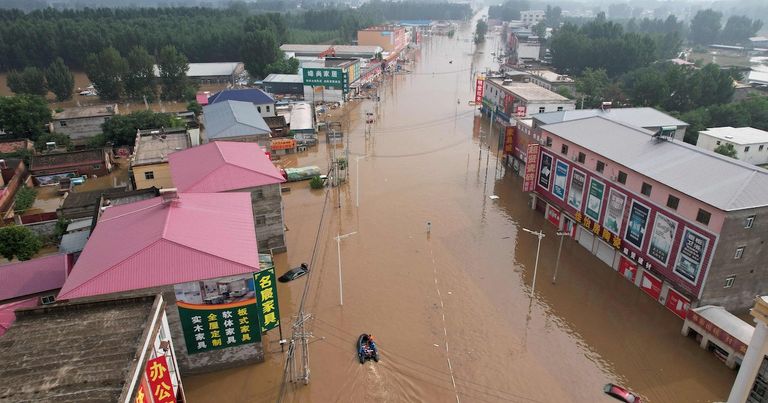 فيضانات الصين- أرشيفية